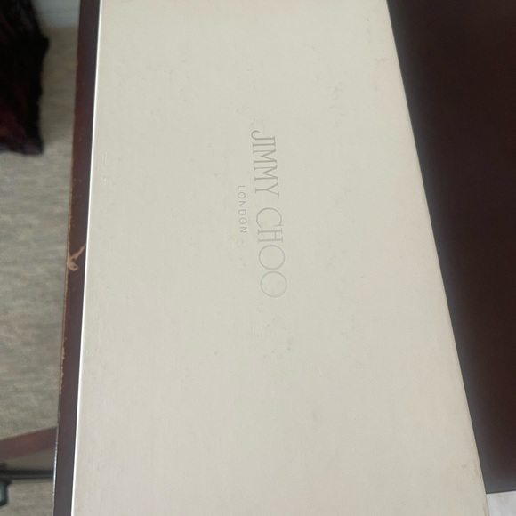 JIMMY CHOO MINEA ELECTRIC LIME RAFFIA SLIDES AND BOX NWT - Picture 12 of 14